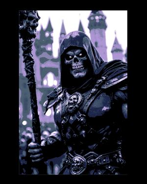 The Evil Skeletor - Prince Keldor - Trying to take over Grayskull - Fan Art