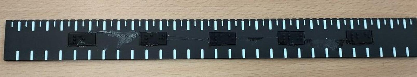 Tactile ruler (30cm)