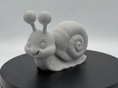 Cute Chibi Style Snail