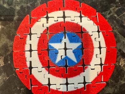 Captain Shield Flexi – Fold Fidget Disc