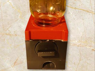 Gumball Machine Coin Bank for Wide Mouth Mason Jar