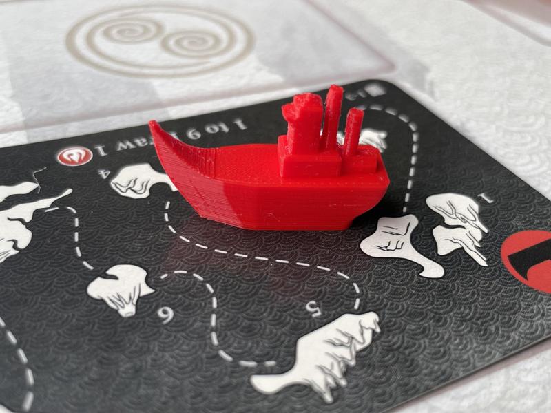 Aang's Destiny Mini Fire Nation Ship