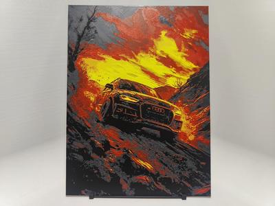 Audi Rally Poster - Hueforge