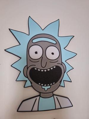 Rick and Morty - Rick Sanchez Wall Art 