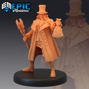 Baron Gregory Mace / Steampunk Mastermind / Evil Capitalist / Construct Master