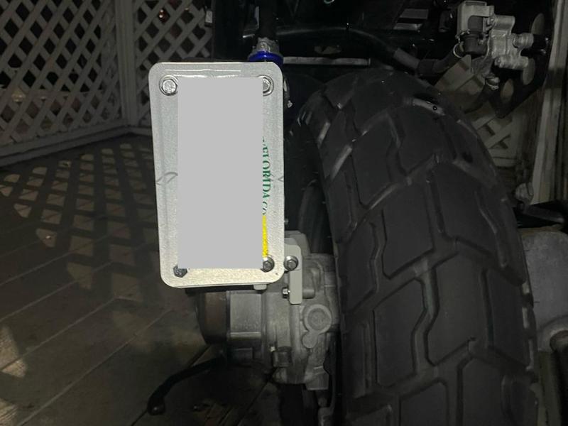 Honda Ruckus / Zoomer License Plate Mount