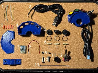 DIY Bluetooth keyboard for digital rally roadbook