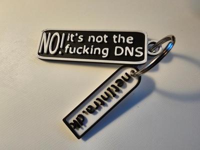 NO! It's not the fu*king DNS