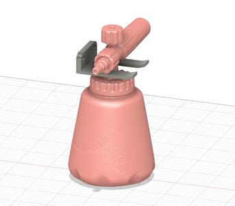 MJJC V2 Foam Cannon Wall Mount
