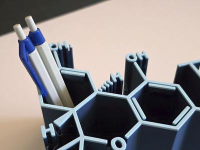 Pencil holder for chemists - THC
