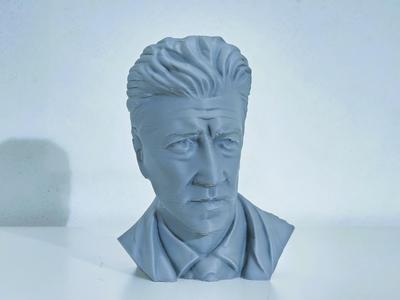 David Lynch bust