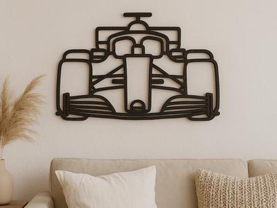 F1 Wall Decor | Line Art