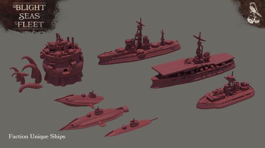 Blight Seas Fleet - Faction Ships
