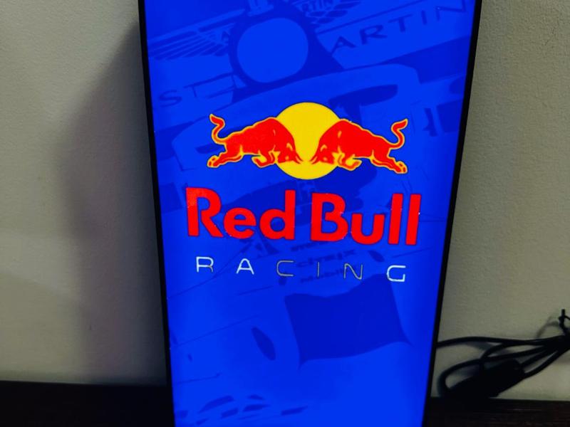 Red Bull Racing - Detailed F1 Logo Light up Sign