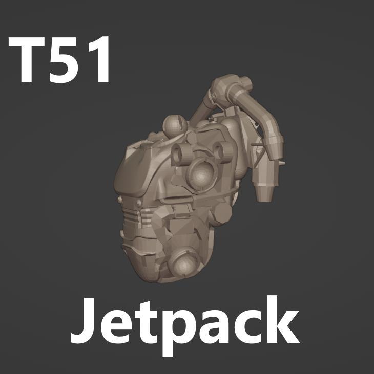 Fallout Power Armor T51 Jetpack
