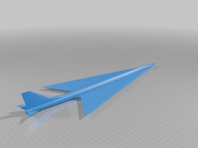 Supersonic Airliner-01