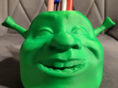 Shrek Head - Pot, Organizer, Pen Holder, or Planter