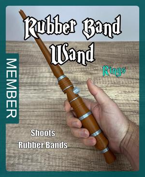 GEARXYZ Rubber Band Wand Rings
