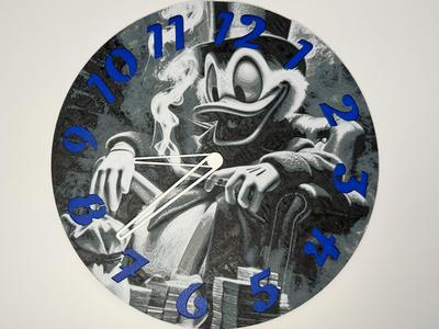 Scrooge McDuck HueForge Clock