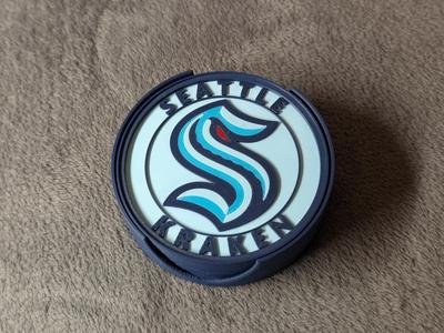 Seattle Kraken NHL Stackable Coaster