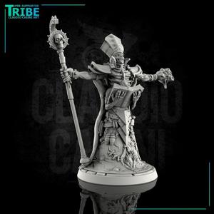 (0004) Undead lich necromancer