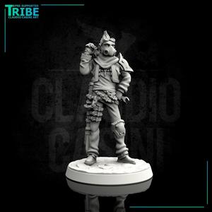 (0059) Male post apocalyptic Sci-fi Punk