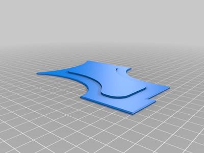 Shaping & styling tool for hair and beard line up & edging