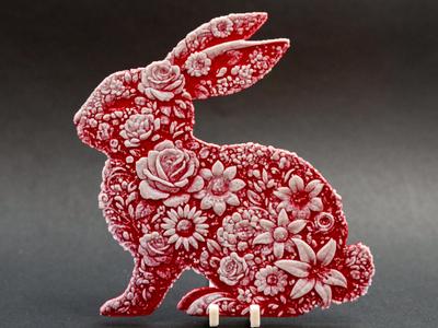 Easter Bunny Floral wonder