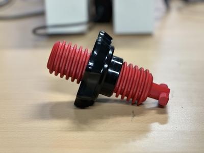Spare Tire Bolt Retainer - VW Audi Skoda (+STEP file)