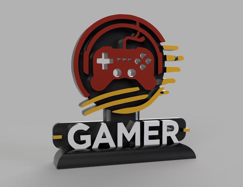 Gamer Logo Stand