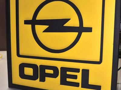Opel lightbox 