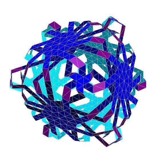 ROELOFS 2.0 TRUNCATED CUBIC POLYKNOT 1