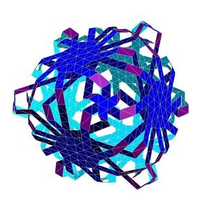ROELOFS 2.0 TRUNCATED CUBIC POLYKNOT 1