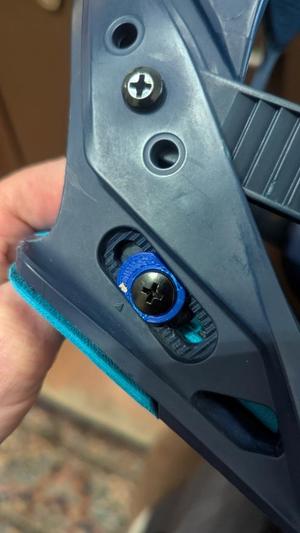 Burton binding high back mounting spacer