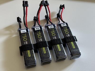 Battery holder for Flywoo Explorer 750mAh 2S battery
