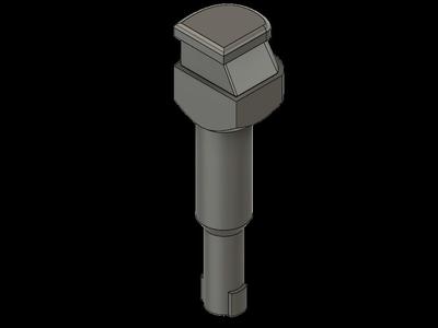 Opel/Vauxhall Zafira A trunk cover pin 