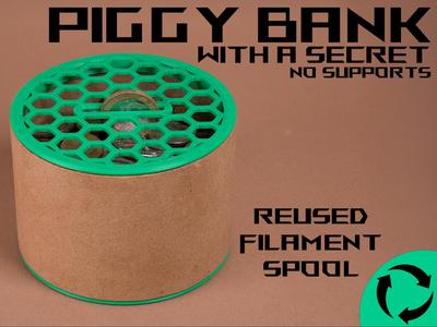 piggy bank with secret space