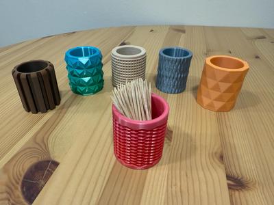 Toothpick holders