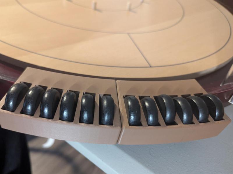 Crokinole Disc Holder