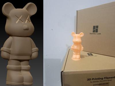Kaws Companion Bearbric STAND key chain