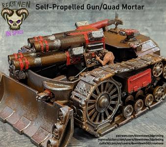 Beastmen in space! Asmodeus Self Propelled Gun