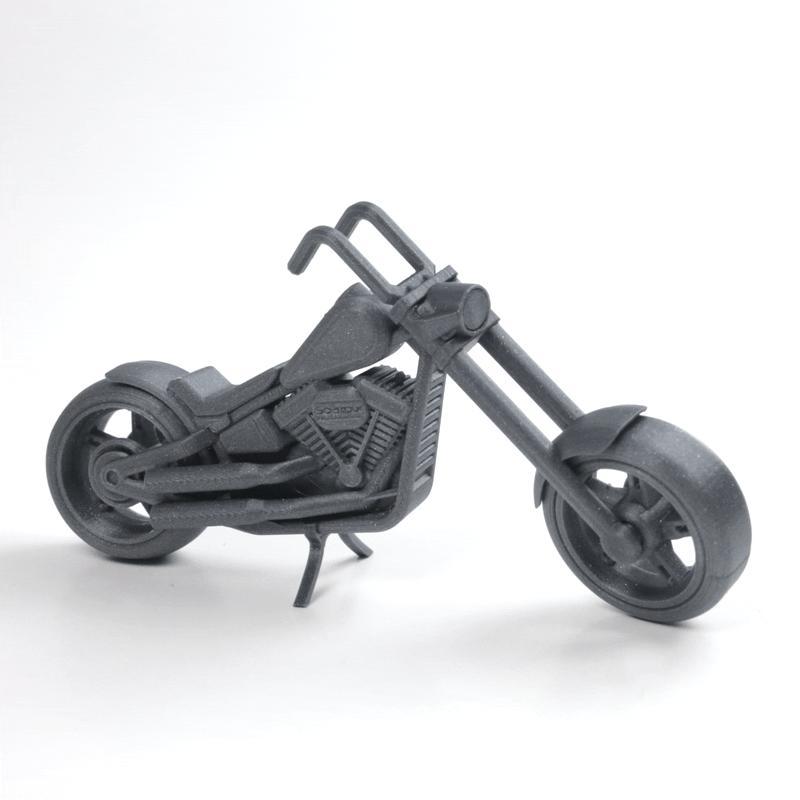 PRINT-IN-PLACE CHOPPER MOTORCYCLE