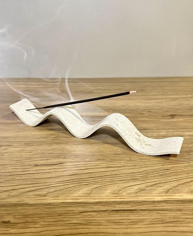 Wavy Incense Holder Tray