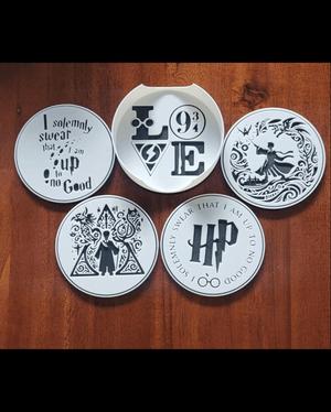 Harry Potter Inspired Coasters-Magic for Your Mug