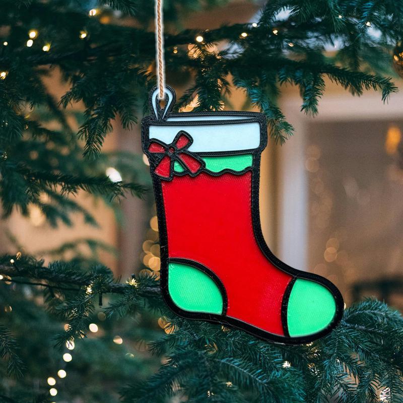  Christmas Stocking Tree Ornament