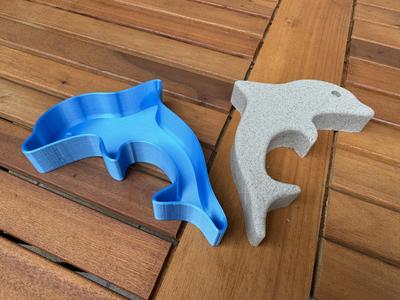 Cute Dolphin Sand Mold