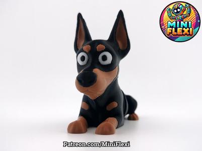 Mini Flexi Doberman - No Support Articulated
