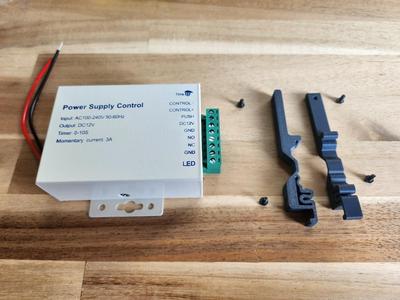 DIN Clip Power Supply Control for access control system