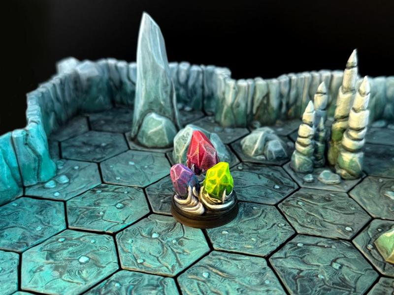 Crystal Spider Nest (Supportless - FDM Friendly)