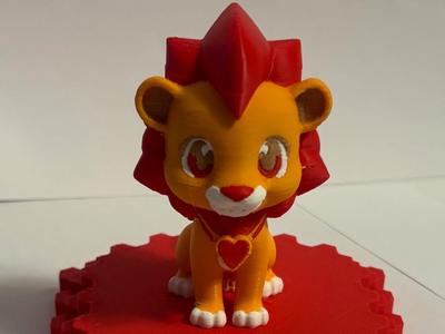 Zeus Lion figure